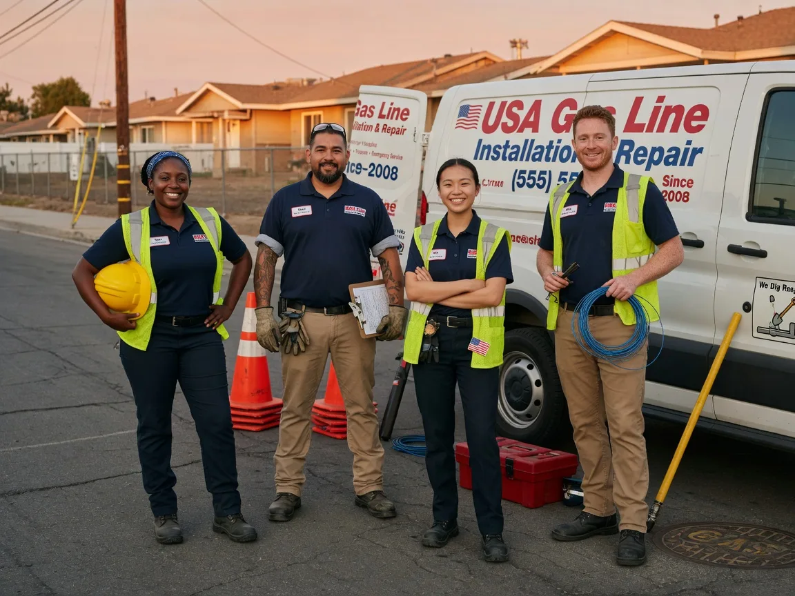 Gas Line Installation company in Quinton, OK